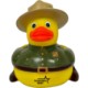 Sheriff Park Ranger Rubber Duck