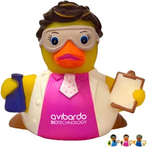 Whacky Scientist Rubber Duck - GV1507
