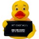 Jail Mugshot Rubber Duck