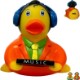 Disc Jockey Rubber Duck