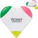Heart Tri-Color Highlighter