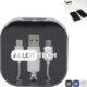 Tetra 4-in-1 Charging Cable w/ Recycled ABS Case & Built-In Phone Stand