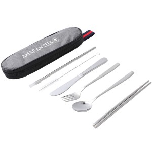 Stainless Steel Cutlery Set in Oxford Case - AR2189
