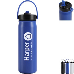 Lennon Flip Straw Lid Vacuum Insulated Bottle, 20oz. - AR2194
