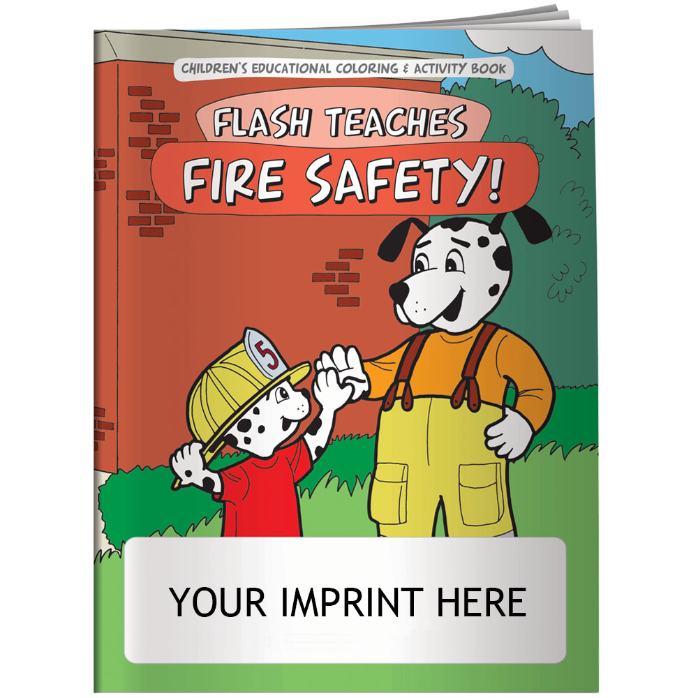 Product Photo 1 Flash Teaches Fire Safety Coloring & Activity Book