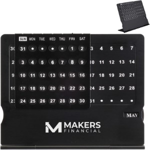 Aluminum Perpetual Calendar - CF1079