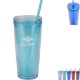 Clio Recycled Acrylic Straw Tumbler, 20oz.