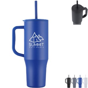 Seneca Double-Wall Straw Mug, 30oz. - AR2172