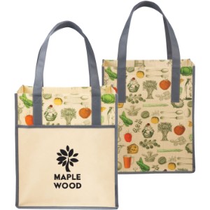 Big Grocery Vintage Laminated Non-Woven Tote - BT3211