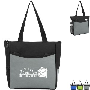 Pavilion Zippered Polyester Event Tote - AR2171