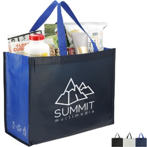 Laminated Matte rPET Shopper Tote - BT9201