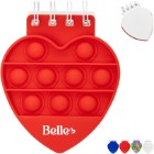 Heart Push Pop Spiral Notebook