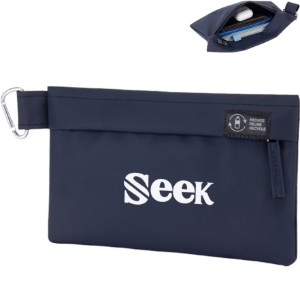 Lakeshore Recycled Nylon Utility Pouch w/ Carabiner - AR2210