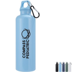 Aloha rPET Bottle w/ Carabiner, 25oz. - AR2216