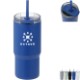 Auxo Vacuum Insulated Straw Tumbler, 24oz.