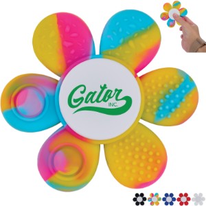 Fafa Flower-Shaped Tactile Fidget Spinner - LG1294