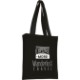 Black Cotton Book/Tote Bag