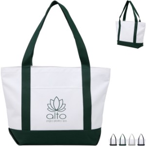 Oversized Recycled Canvas Tote Bag - LD5771
