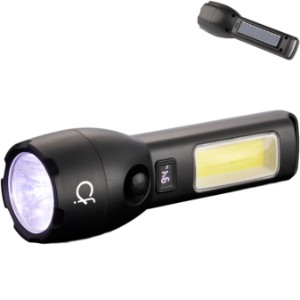 Solar Powered Rechargeable 130 Lumen COB Flashlight - LD5707
