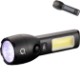 Solar Powered Rechargeable 130 Lumen COB Flashlight