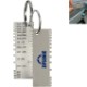 Weld Ruler Keychain