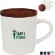 Ceramic Mug with Wooden Lid, 16 oz.