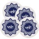 Round Absorbent Ceramic Coaster