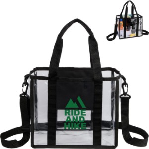 Small Clear PVC Stadium Tote - LD5757