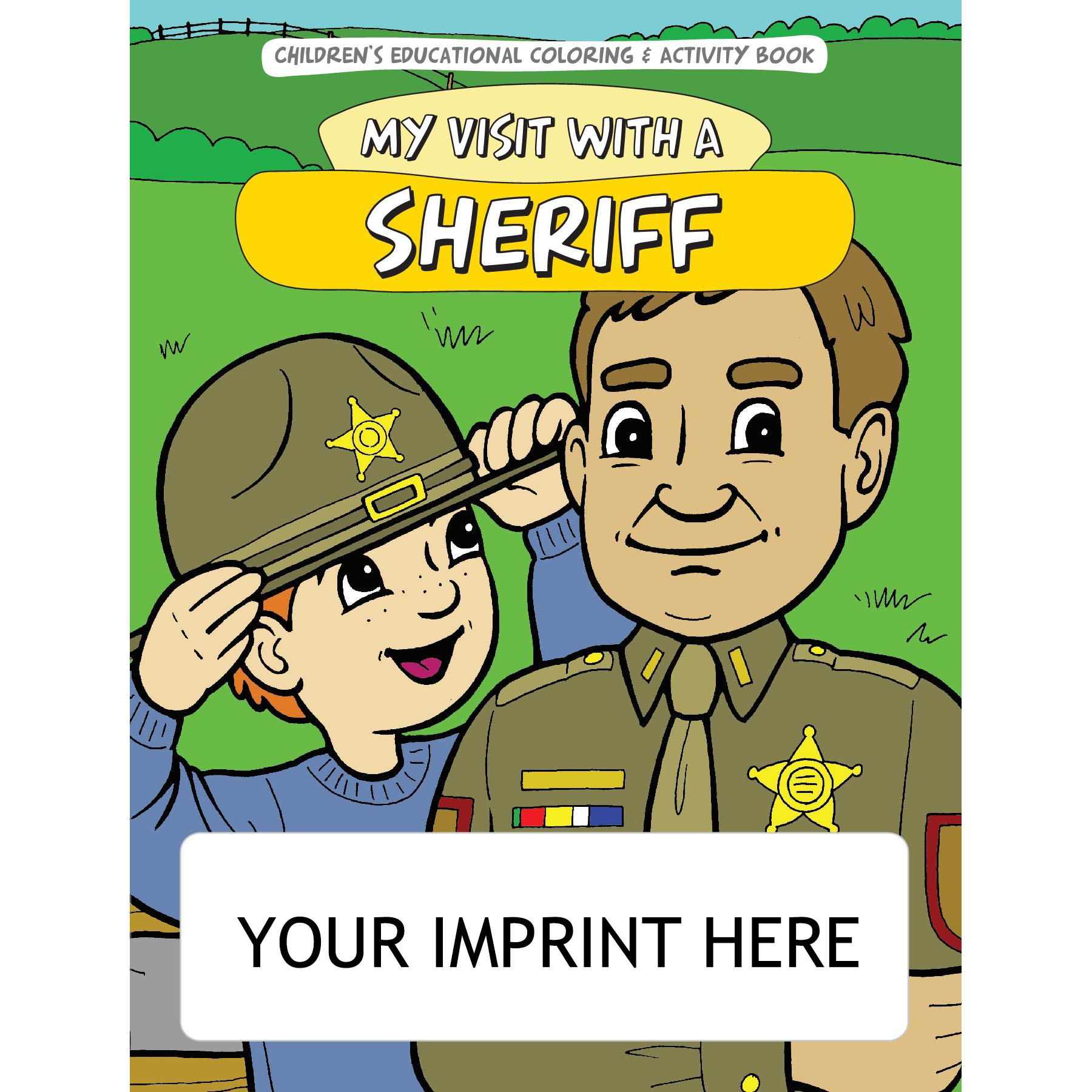 Product Photo 1 My Visit with a Sheriff Coloring & Activity Book