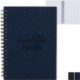 Pebble Grain FSC® Recycled Spiral JournalBook®, 5" x 7"
