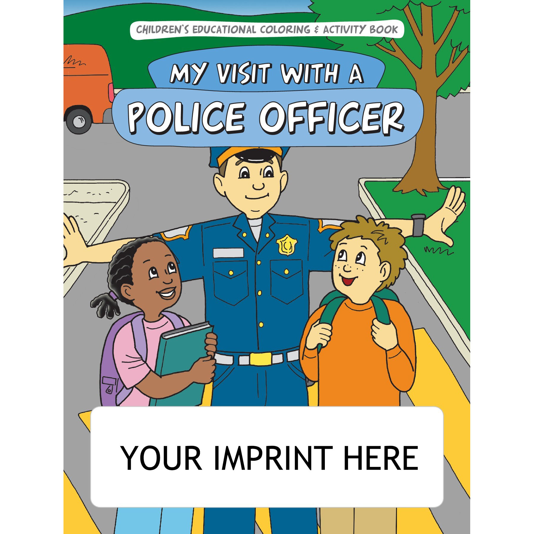 Product Photo 1 My Visit with a Police Officer Coloring & Activity Book