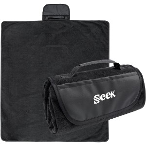 Cutter & Buck® rPET Roll-Up Picnic & Camping Blanket, 47" x 52" - HT7147