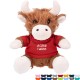 Heidi Highland Cow Plush w/ Shirt, 6"