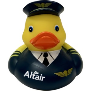 Captain Pilot Rubber Duck - GV1517