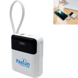 Epitome Mini Fast Charging Power Bank, 10,000mAh - TX6274