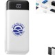 Axiom Slim Power Bank w/ Built-In Cables, 10,000mAh