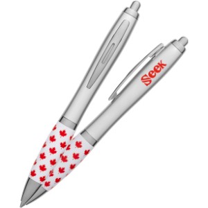 Maple Leaf Recycled ABS Ballpoint Pen - PM3380