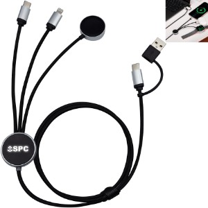 Velora 3-in-1 Charging Cable with Apple & Samsung Watch Charging - TX6280