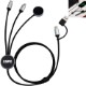 Velora 3-in-1 Charging Cable with Apple & Samsung Watch Charging