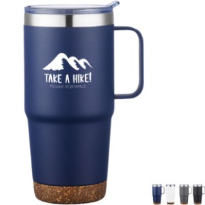 Akira Travel Mug with Cork Bottom, 24oz. - KR2425