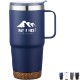Akira Travel Mug with Cork Bottom, 24oz.