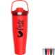 Stainless Steel Travel Mug with Handle and Straw, 40 oz.