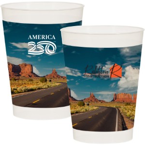 America250™ Frost Flex Stadium Cup, 10 oz. - USA005