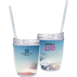 America250™ Tritan™ Double Wall Tumbler, 12 oz. - USA085