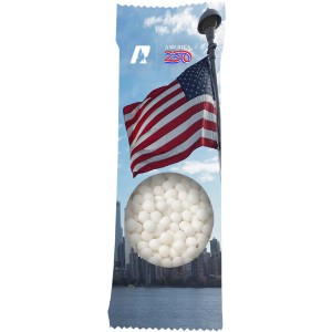 America250™ Zagasnacks™ Signature Peppermints Promo Snack Pack Bag - USA024