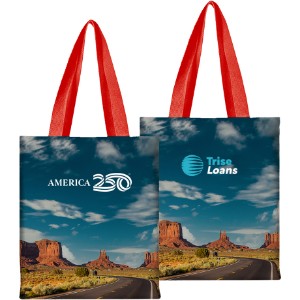 America250™ Sublime Series rPET Magazine Tote Bag - USA101