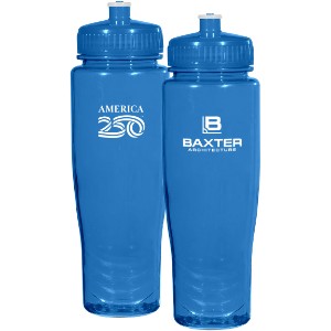 America250™ Poly-Clean™ Plastic Bottle, 28 oz. - USA032