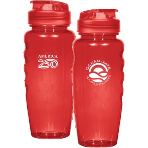 America250™ Poly-Clear™ Gripper Bottle, 30 oz. - USA033