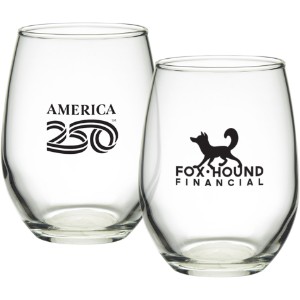 America250™ Wine Glass, 9 oz. - USA034