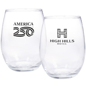 America250™ Wine Glass, 15 oz. - USA036